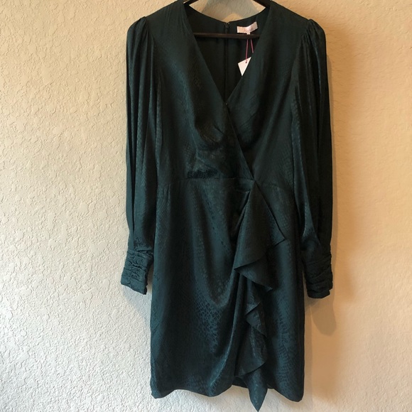 Parker Thelma mini wrap dress - Picture 3 of 12